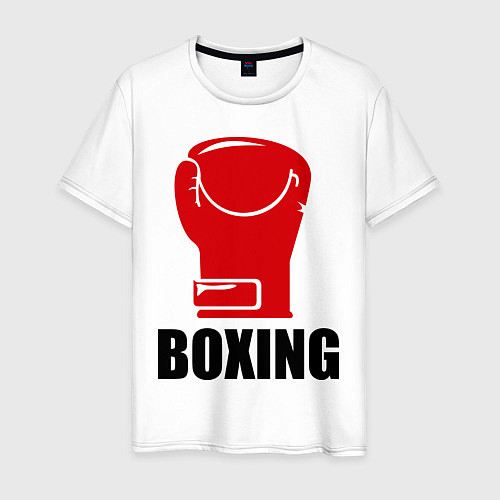 Мужская футболка Boxing Rage / Белый – фото 1