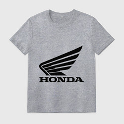 Футболка хлопковая мужская Honda Motor, цвет: меланж