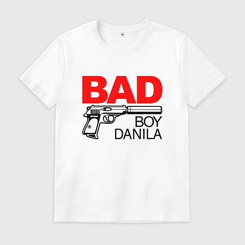 Мужская футболка Bad boy Danila / Белый – фото 1