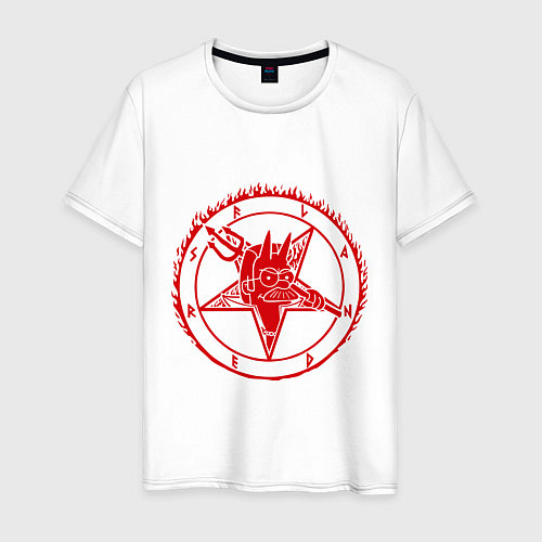 Мужская футболка Flanders Pentagram / Белый – фото 1