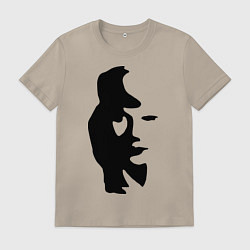 Мужская футболка Саксофонист или девушка