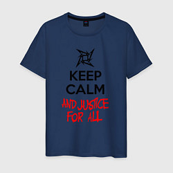 Мужская футболка Keep Calm & Justice For All