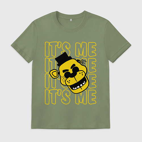 Мужская футболка It's me Freddy / Авокадо – фото 1