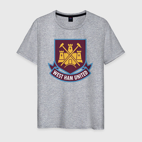 Мужская футболка West Ham United FC / Меланж – фото 1