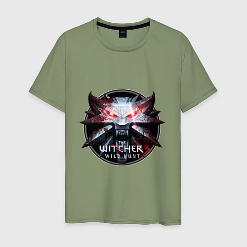 Мужская футболка The Witcher 3 / Авокадо – фото 1