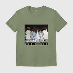 Мужская футболка Radiohead Winter