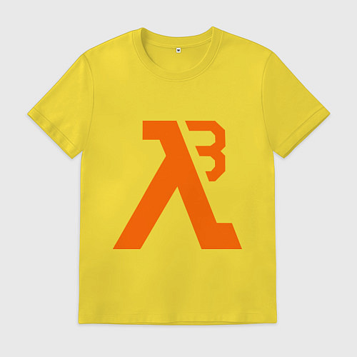 Мужская футболка Half-Life 3: Orange / Желтый – фото 1