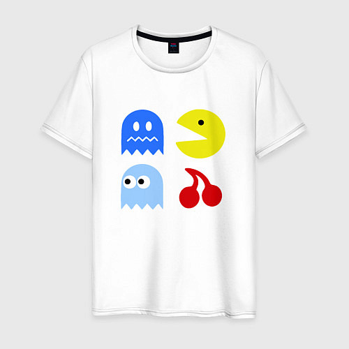 Мужская футболка Pac-Man Pack / Белый – фото 1