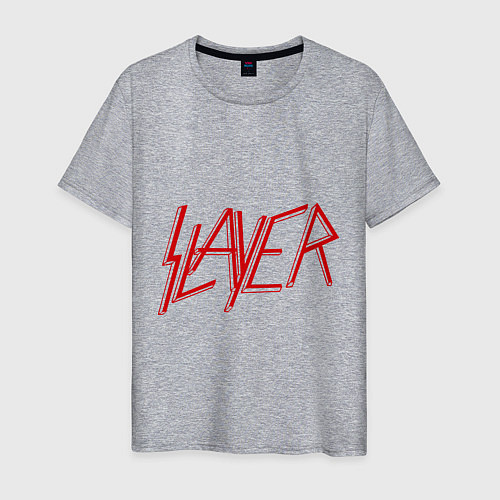 Мужская футболка Slayer / Меланж – фото 1