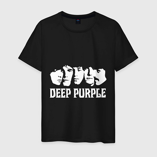 Мужская футболка Deep Purple / Черный – фото 1