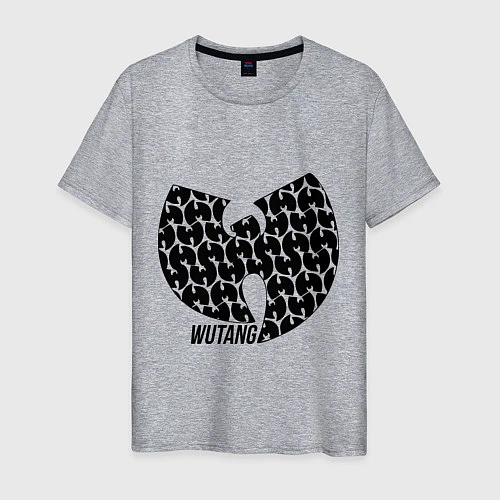 Мужская футболка Wu-Tang Clan: Symbol / Меланж – фото 1