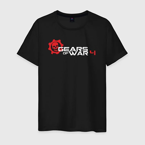 Мужская футболка Gears of War 4 / Черный – фото 1