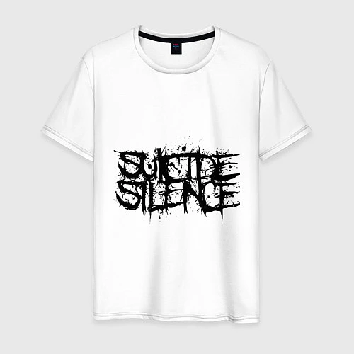 Мужская футболка Suicide Silence: Venom / Белый – фото 1