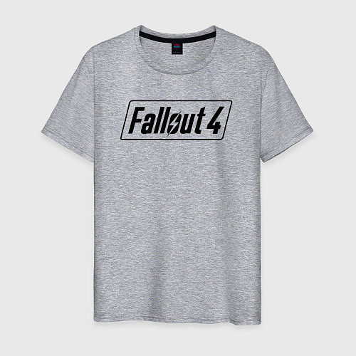 Мужская футболка Fallout 4 / Меланж – фото 1