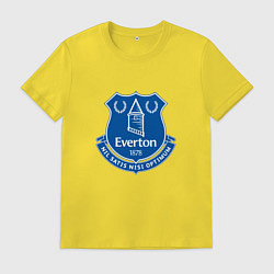Мужская футболка Эвертон logo - nil satis nisi optimum
