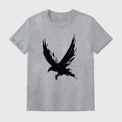 Мужская футболка Черный ворон