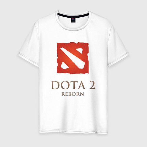 Мужская футболка Dota 2: Reborn / Белый – фото 1