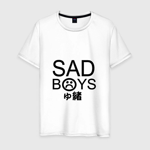 Мужская футболка Sad Boys: Yung Lean / Белый – фото 1