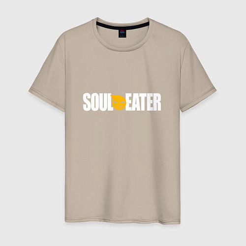 Мужская футболка Soul Eater: White / Миндальный – фото 1