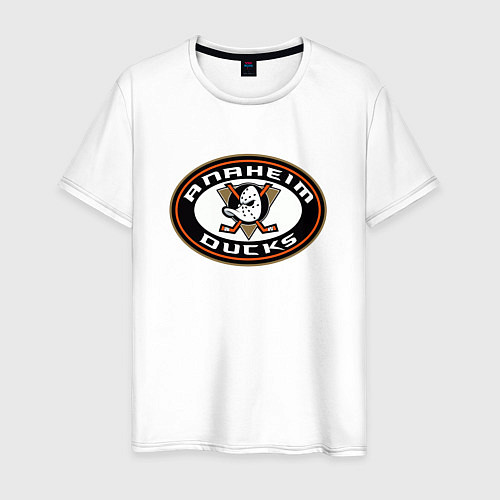 Мужская футболка Anaheim Ducks / Белый – фото 1