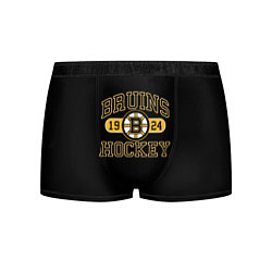 Трусы-боксеры мужские Boston Bruins: Est.1924, цвет: 3D-принт