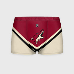 Трусы-боксеры мужские NHL: Arizona Coyotes, цвет: 3D-принт