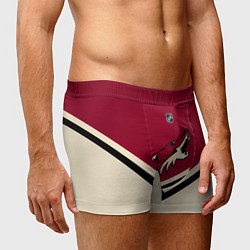 Трусы-боксеры мужские NHL: Arizona Coyotes, цвет: 3D-принт — фото 2