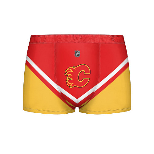 Мужские трусы NHL: Calgary Flames / 3D-принт – фото 1