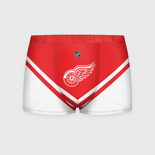 Мужские трусы NHL: Detroit Red Wings / 3D-принт – фото 1