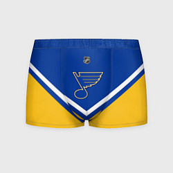 Трусы-боксеры мужские NHL: St. Louis Blues, цвет: 3D-принт