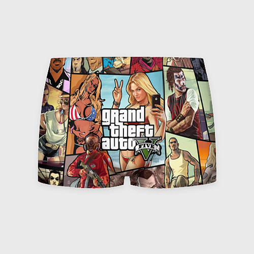 Мужские трусы GTA V / 3D-принт – фото 1