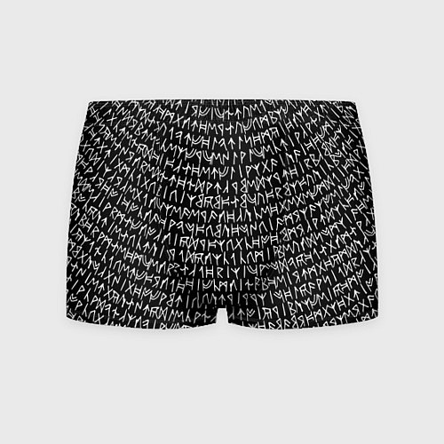 Мужские трусы Руны / 3D-принт – фото 1
