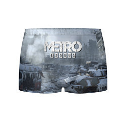 Трусы-боксеры мужские Metro Exodus: Cold Winter, цвет: 3D-принт