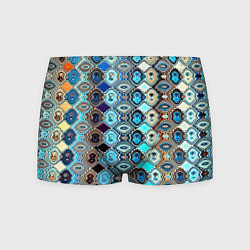 Трусы-боксеры мужские Psychedelic mosaica, цвет: 3D-принт