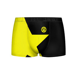 Трусы-боксеры мужские FC Borussia Dortmund: Star, цвет: 3D-принт