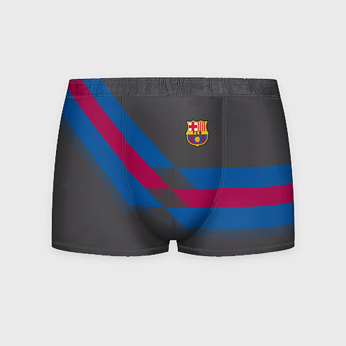 Мужские трусы Barcelona FC: Dark style / 3D-принт – фото 1