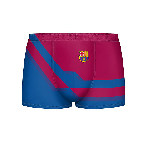 Мужские трусы Barcelona FC: Blue style / 3D-принт – фото 1