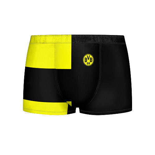 Мужские трусы BVB FC: Black style / 3D-принт – фото 1