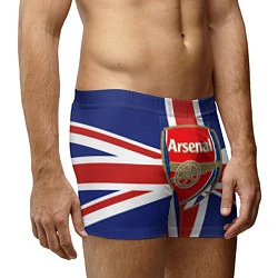 Трусы-боксеры мужские FC Arsenal: England, цвет: 3D-принт — фото 2