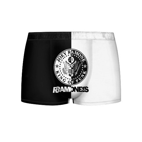 Мужские трусы Ramones B&W / 3D-принт – фото 1