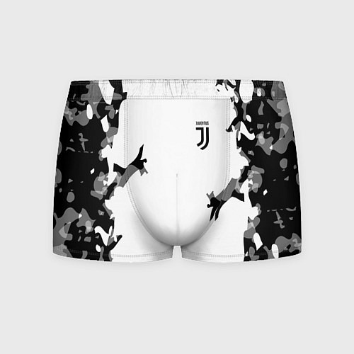Мужские трусы FC Juventus: White Original / 3D-принт – фото 1