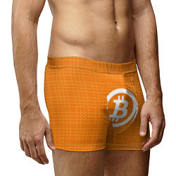 Трусы-боксеры мужские Bitcoin, цвет: 3D-принт — фото 2