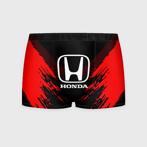 Мужские трусы Honda: Red Anger / 3D-принт – фото 1