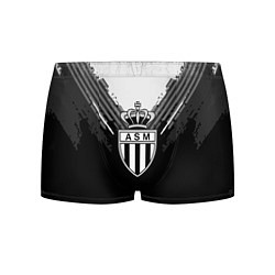 Трусы-боксеры мужские FC Monaco: Black Style, цвет: 3D-принт