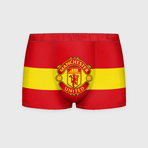 Мужские трусы FC Man United: Red Style / 3D-принт – фото 1