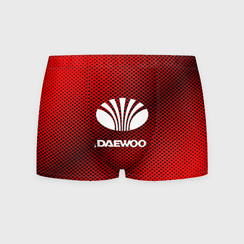 Мужские трусы Daewoo: Red Carbon / 3D-принт – фото 1