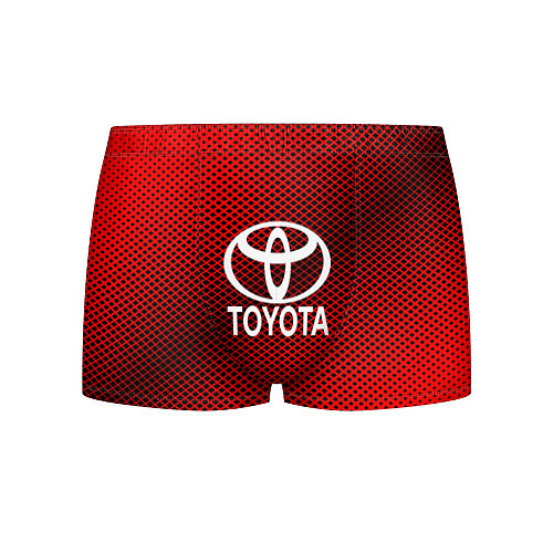 Мужские трусы Toyota: Red Carbon / 3D-принт – фото 1