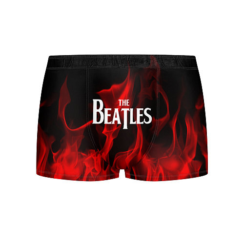 Мужские трусы The Beatles: Red Flame / 3D-принт – фото 1