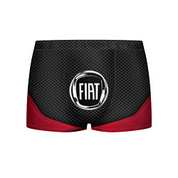 Трусы-боксеры мужские Fiat: Grey Carbon, цвет: 3D-принт