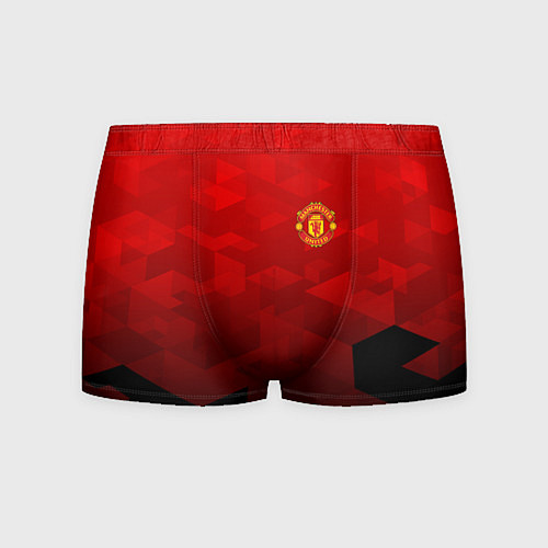 Мужские трусы FC Man UTD: Red Poly / 3D-принт – фото 1